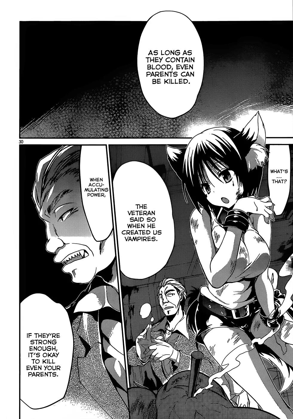 Kiryuuin Kaya ni Chi o Suwareru Dake no Kantan na Oshigoto Chapter 13.1 page 31 - Chapter 13.1