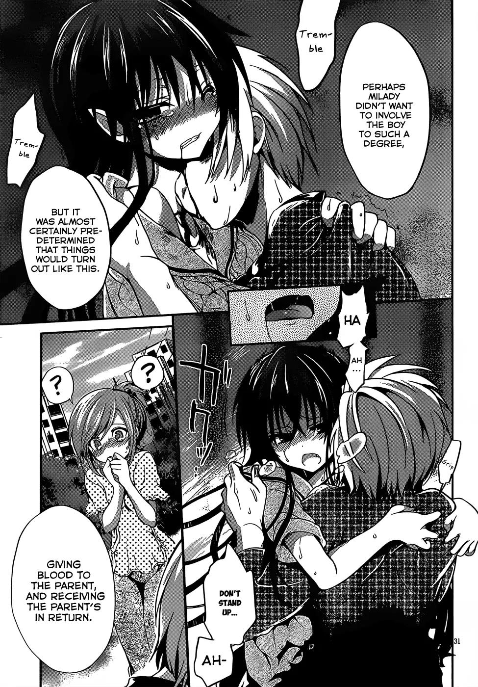 Kiryuuin Kaya ni Chi o Suwareru Dake no Kantan na Oshigoto Chapter 13.1 page 32 - Chapter 13.1