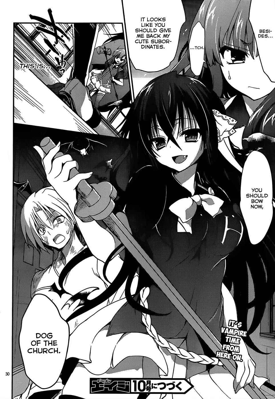 Kiryuuin Kaya ni Chi o Suwareru Dake no Kantan na Oshigoto Chapter 9 page 32 - Chapter 9