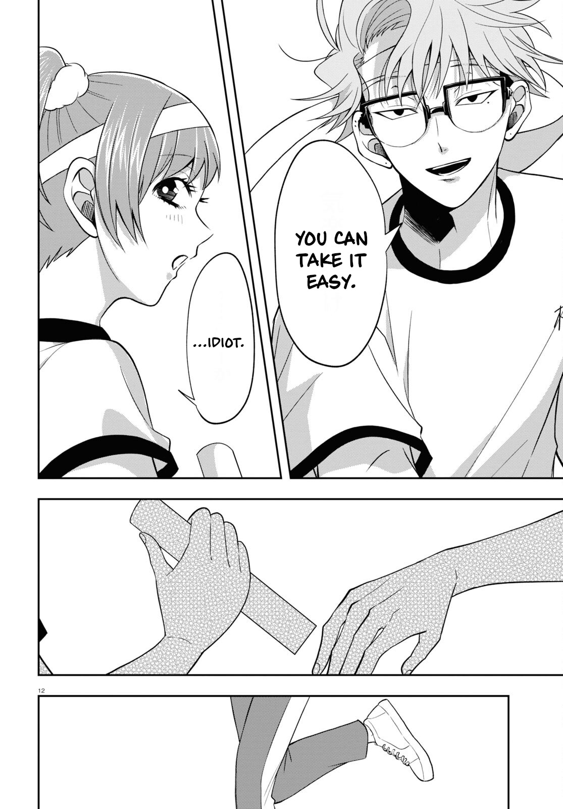 Kisaragi-san Has a Piercing Gaze Chapter 10 page 12 - Chapter 10: Teamwork at the festival.
