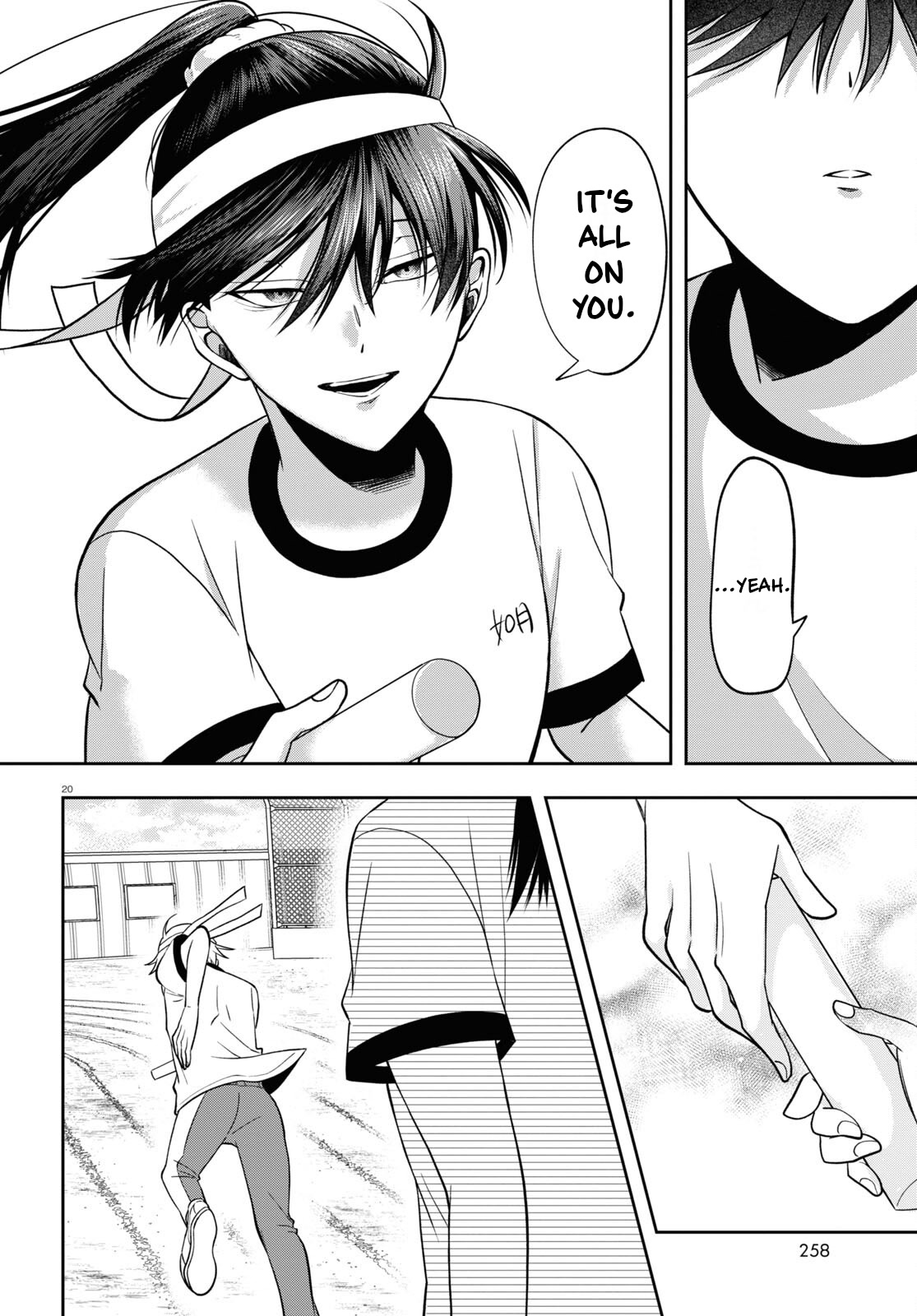 Kisaragi-san Has a Piercing Gaze Chapter 10 page 20 - Chapter 10: Teamwork at the festival.