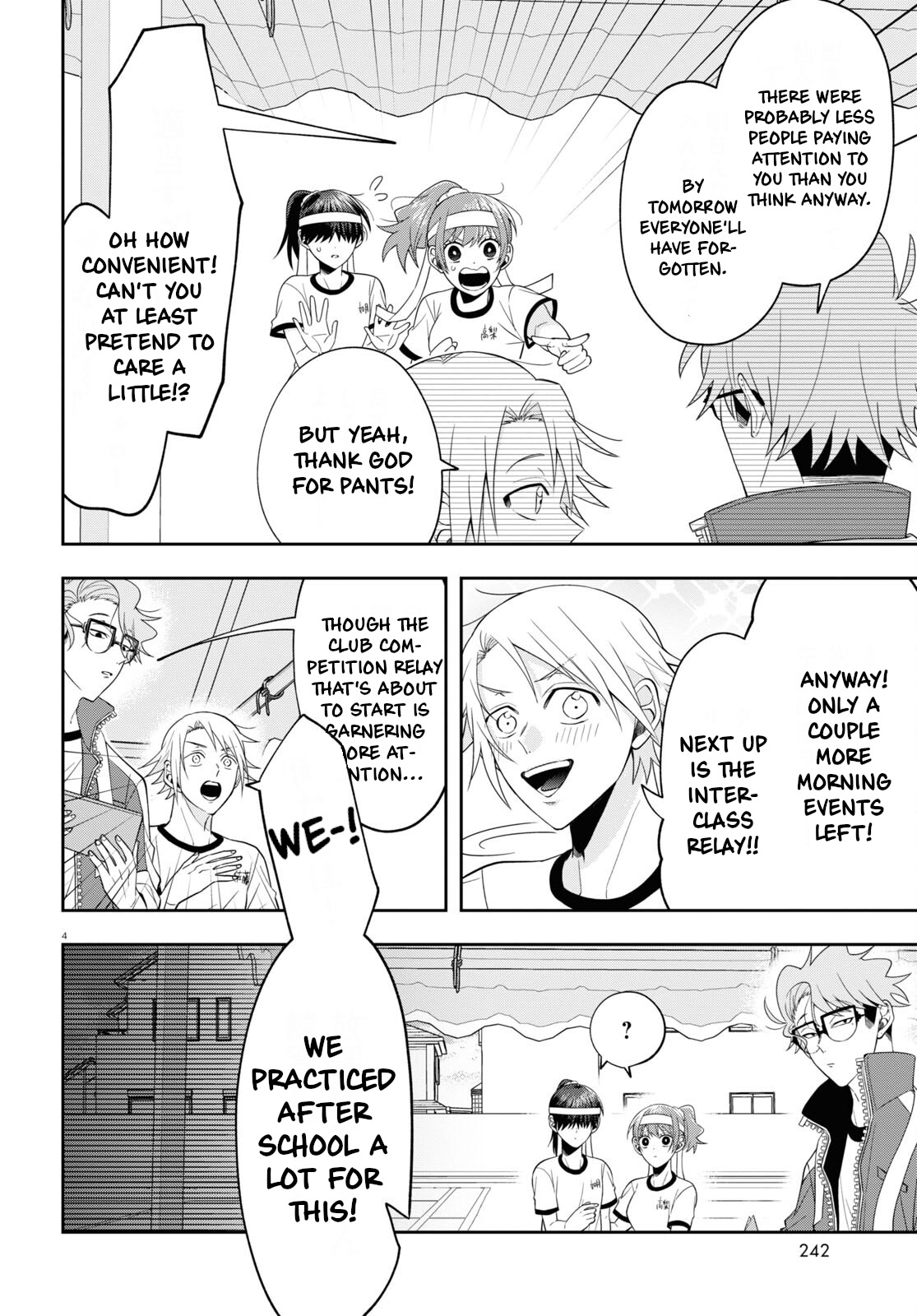Kisaragi-san Has a Piercing Gaze Chapter 10 page 4 - Chapter 10: Teamwork at the festival.