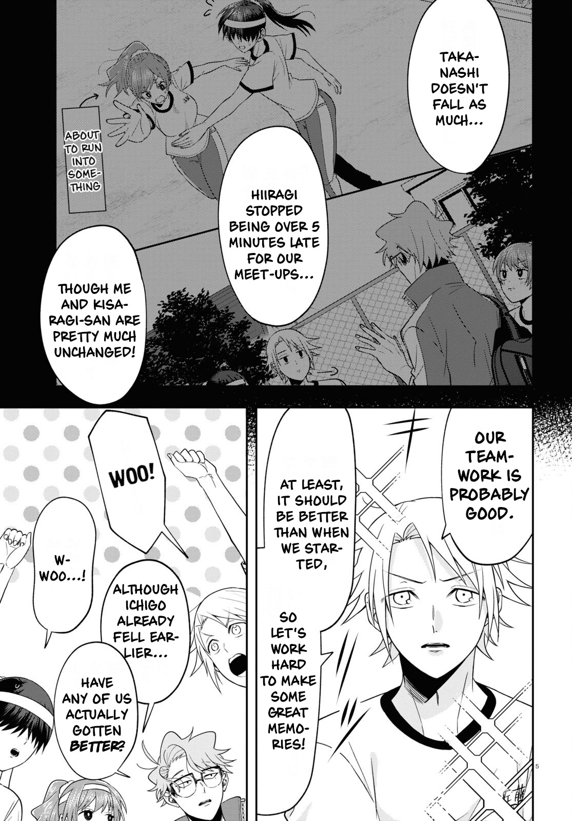 Kisaragi-san Has a Piercing Gaze Chapter 10 page 5 - Chapter 10: Teamwork at the festival.