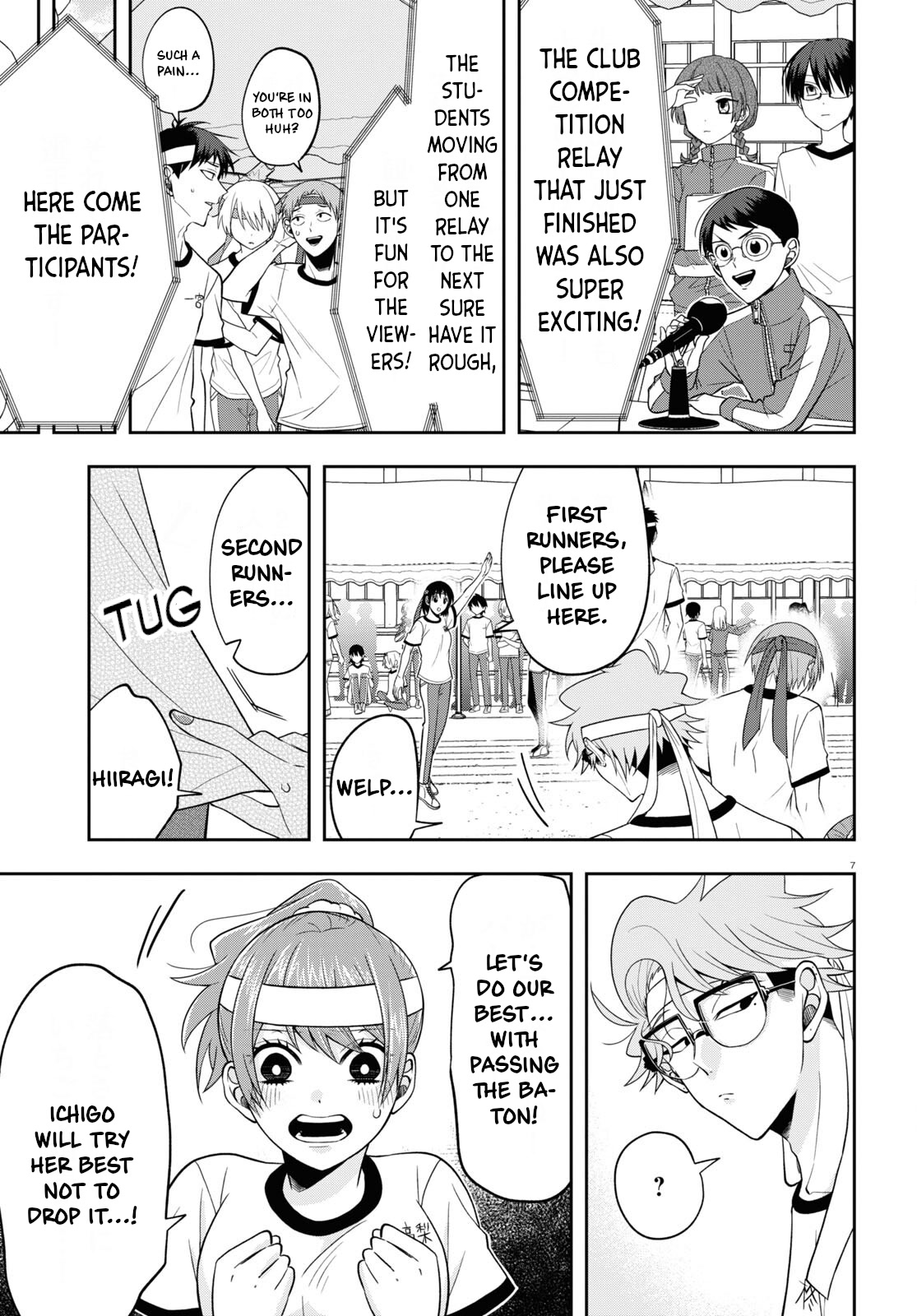 Kisaragi-san Has a Piercing Gaze Chapter 10 page 7 - Chapter 10: Teamwork at the festival.
