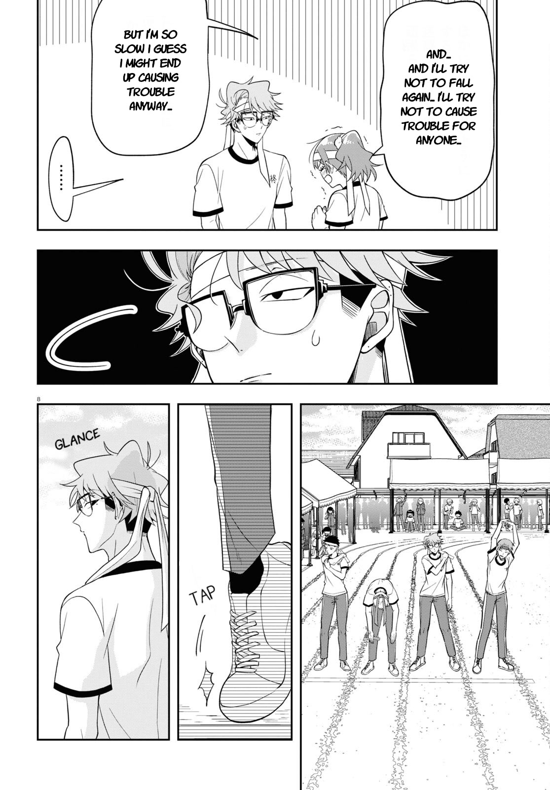 Kisaragi-san Has a Piercing Gaze Chapter 10 page 8 - Chapter 10: Teamwork at the festival.