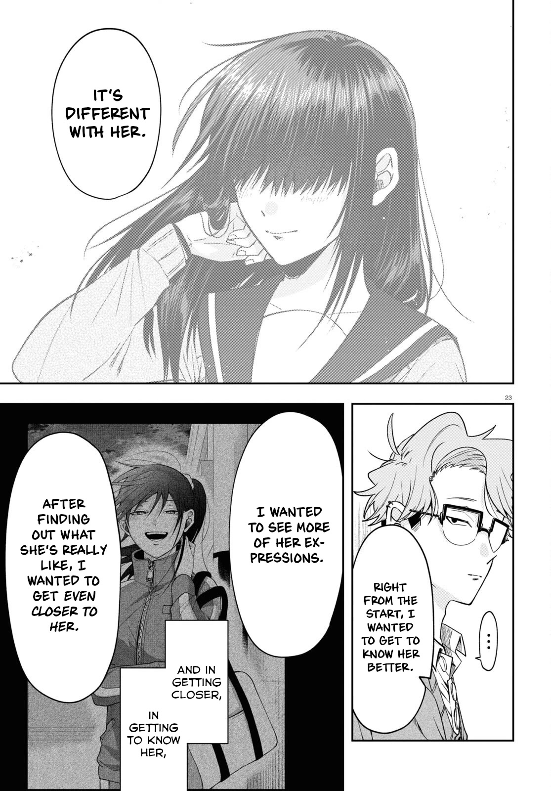 Kisaragi-san Has a Piercing Gaze Chapter 12 page 26 - Chapter 12: Boys' Talk