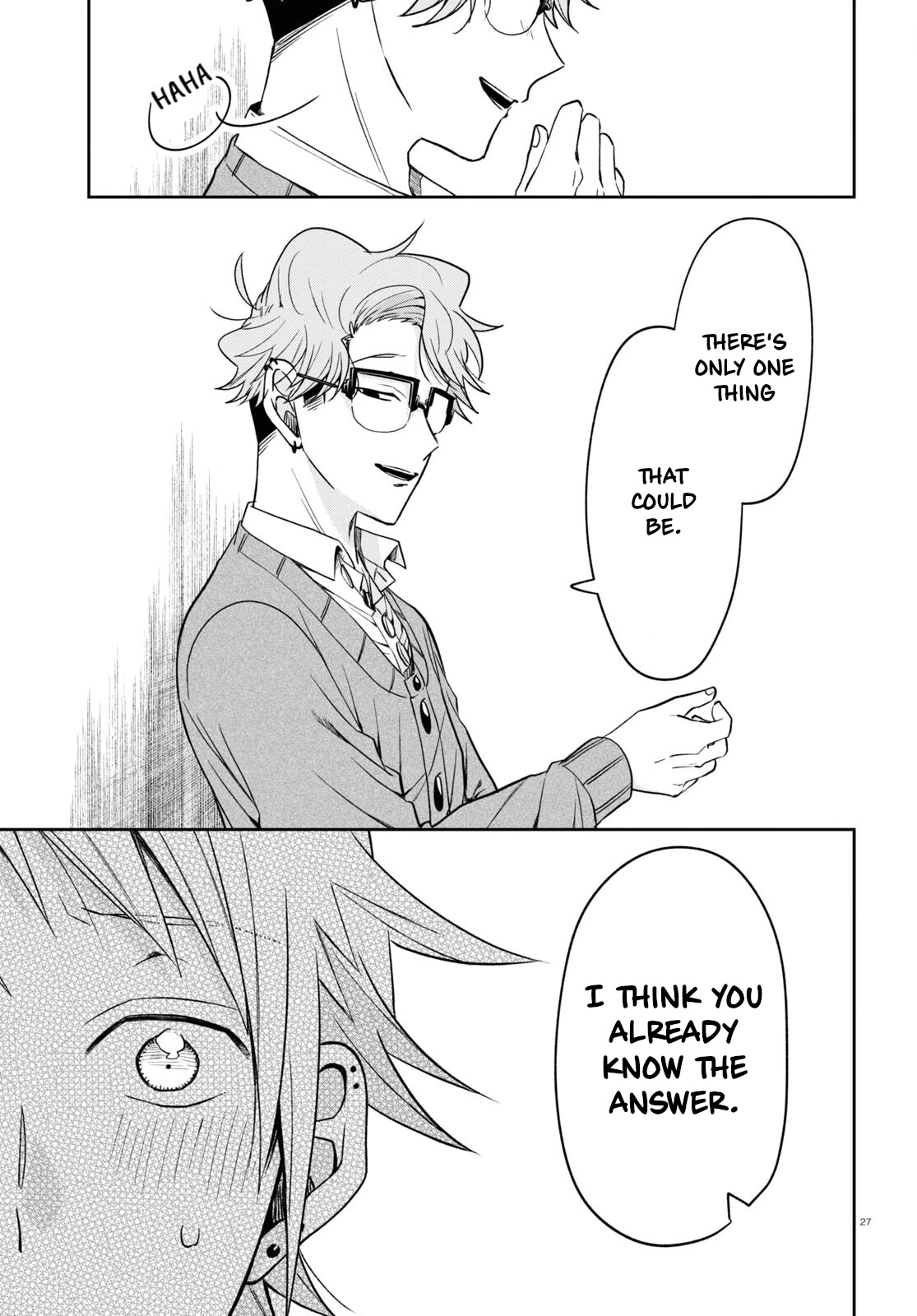 Kisaragi-san Has a Piercing Gaze Chapter 12 page 30 - Chapter 12: Boys' Talk