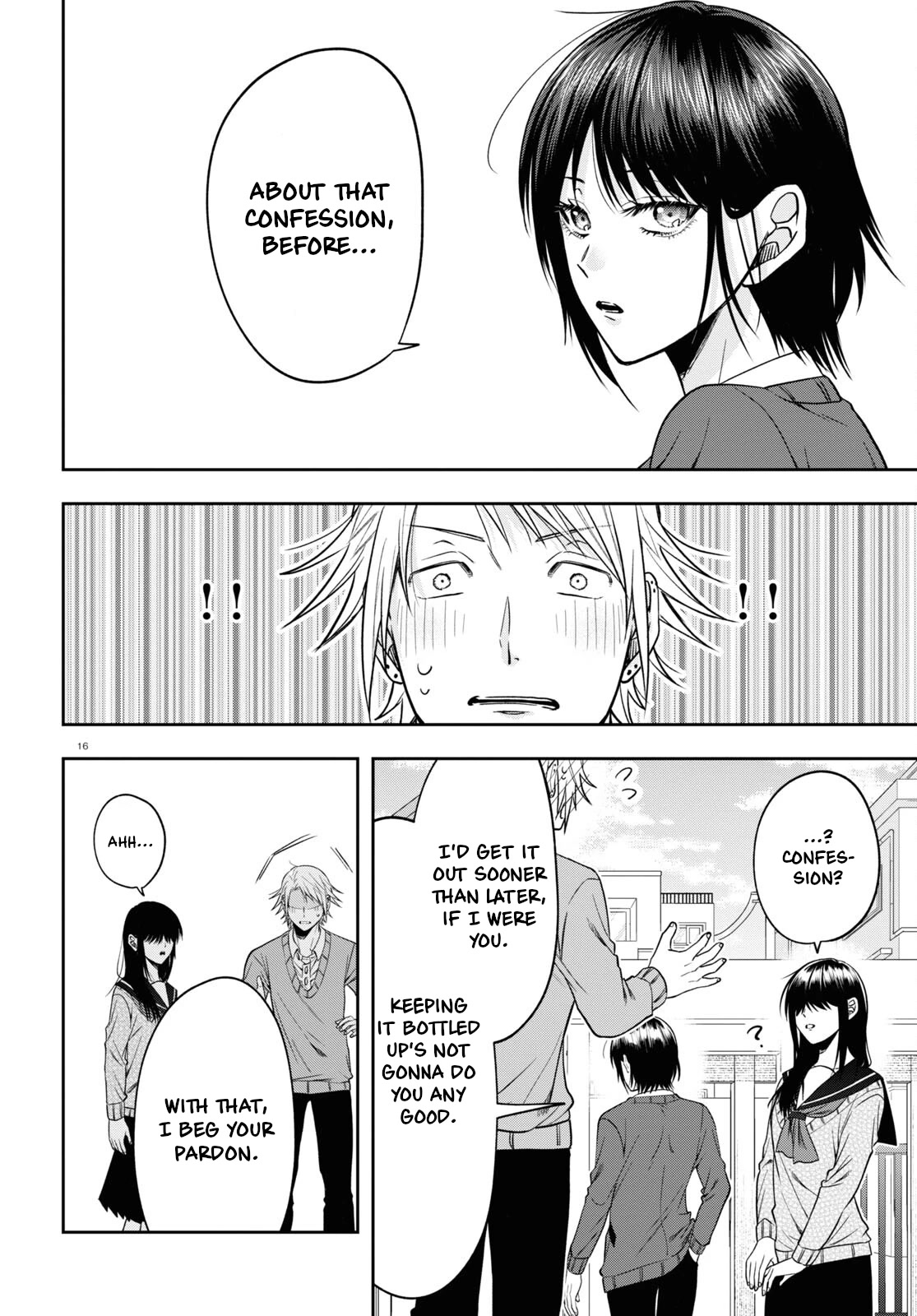 Kisaragi-san Has a Piercing Gaze Chapter 13 page 16 - Chapter 13: Misunderstanding and Filter