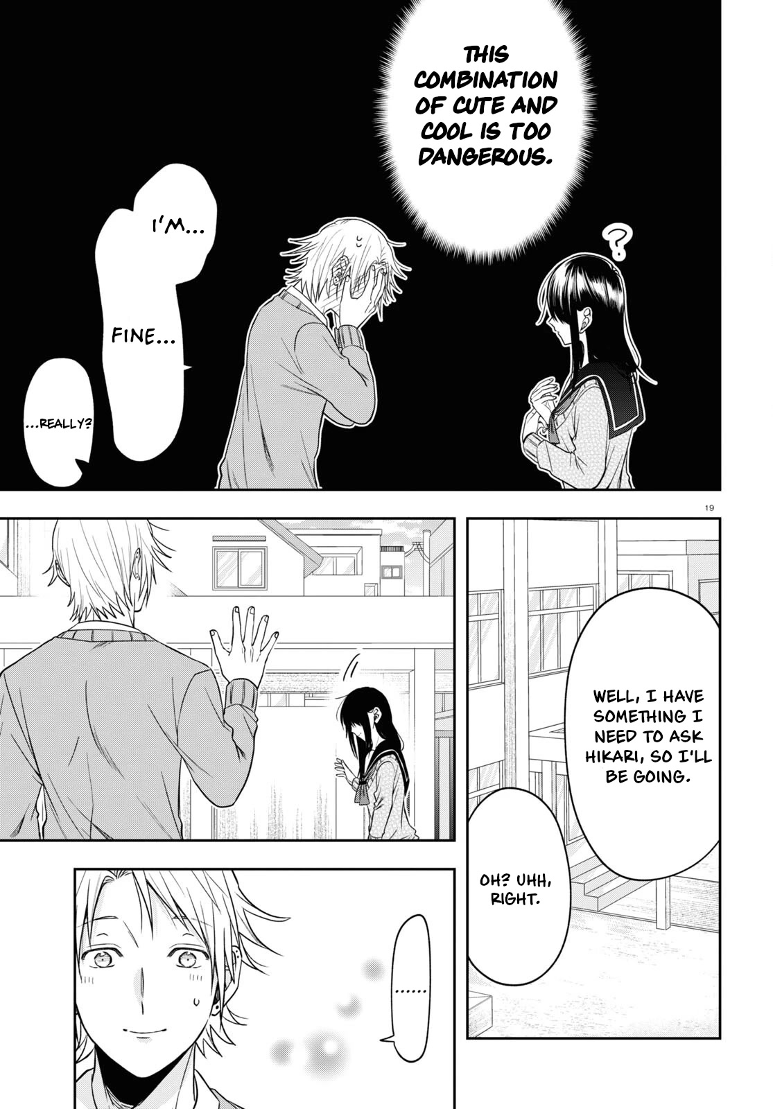 Kisaragi-san Has a Piercing Gaze Chapter 13 page 19 - Chapter 13: Misunderstanding and Filter