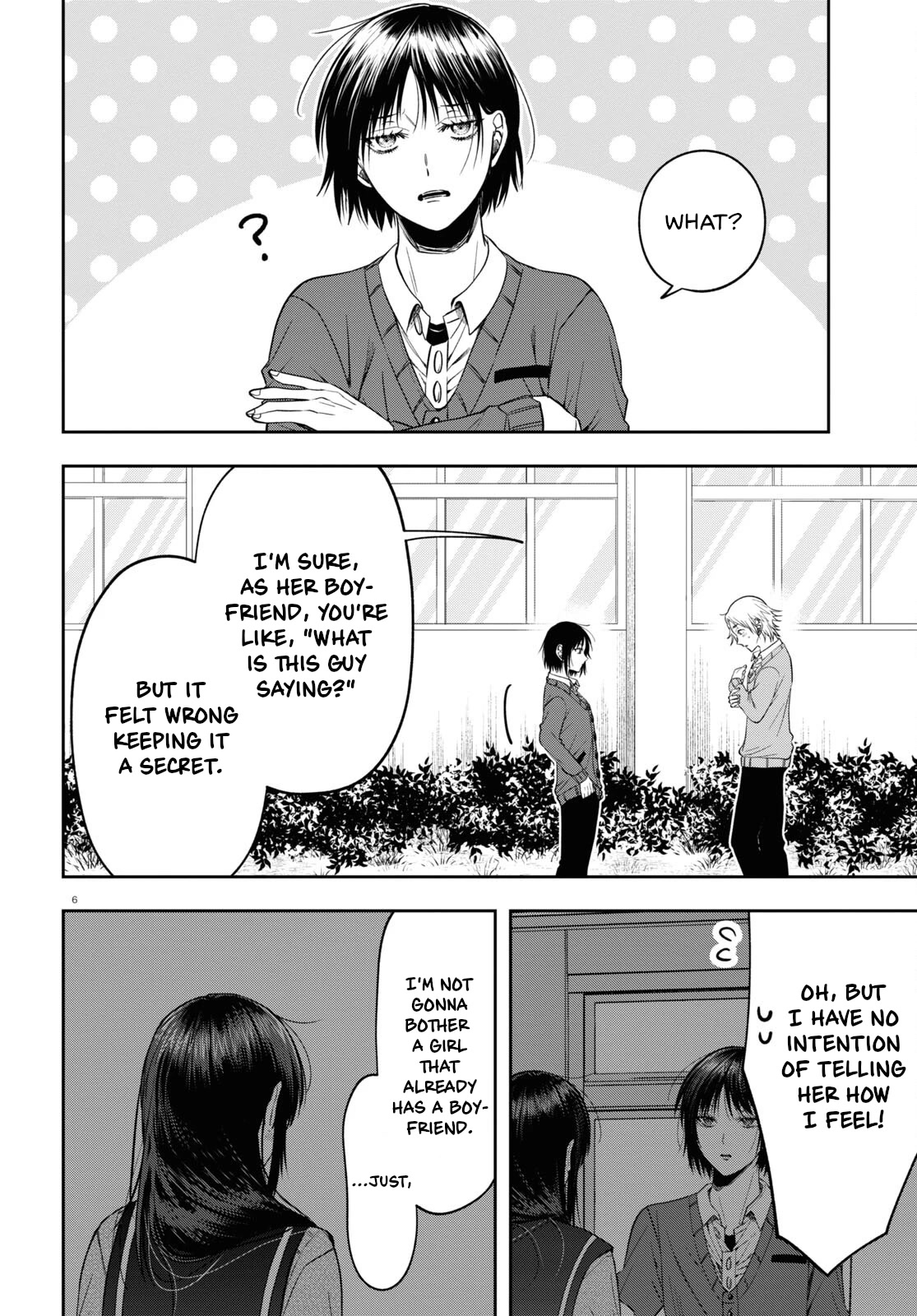 Kisaragi-san Has a Piercing Gaze Chapter 13 page 6 - Chapter 13: Misunderstanding and Filter