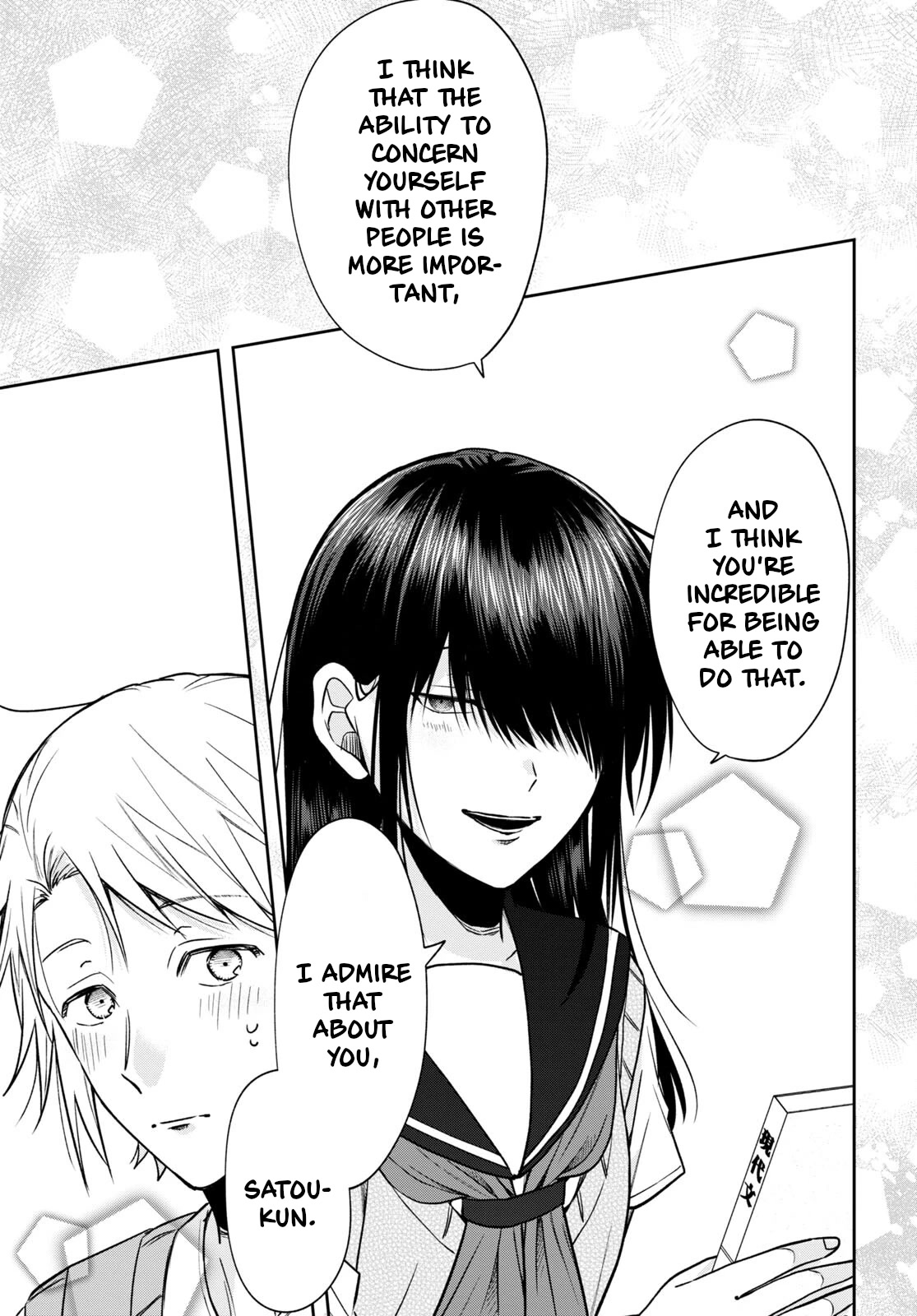 Kisaragi-san Has a Piercing Gaze Chapter 14 page 17 - Chapter 14: A study group for 2.