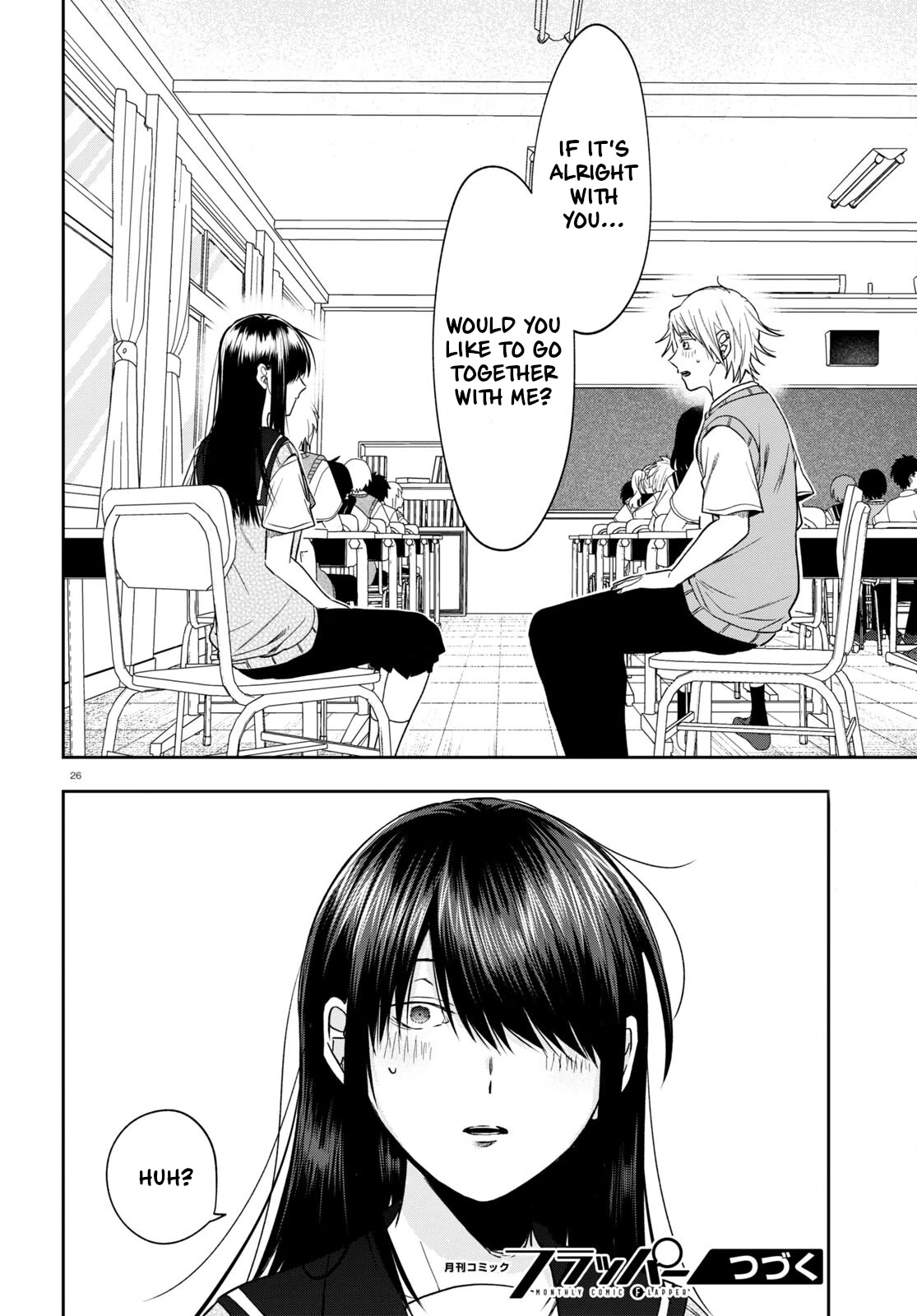 Kisaragi-san Has a Piercing Gaze Chapter 14 page 26 - Chapter 14: A study group for 2.