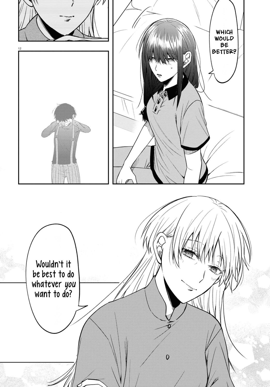 Kisaragi-san Has a Piercing Gaze Chapter 15 page 12 - Chapter 15: The festival and a yukata.