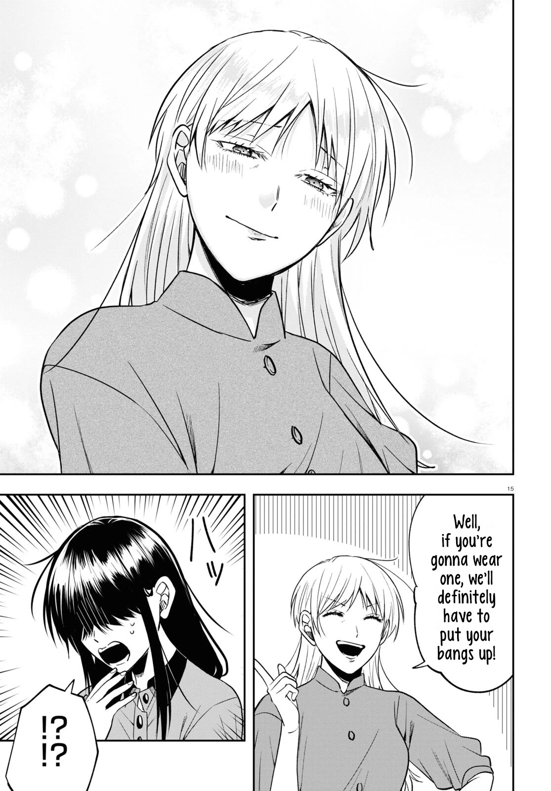 Kisaragi-san Has a Piercing Gaze Chapter 15 page 15 - Chapter 15: The festival and a yukata.