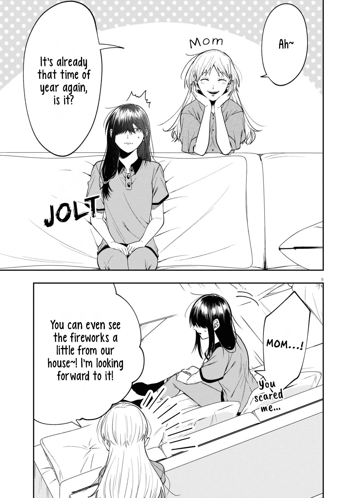 Kisaragi-san Has a Piercing Gaze Chapter 15 page 5 - Chapter 15: The festival and a yukata.