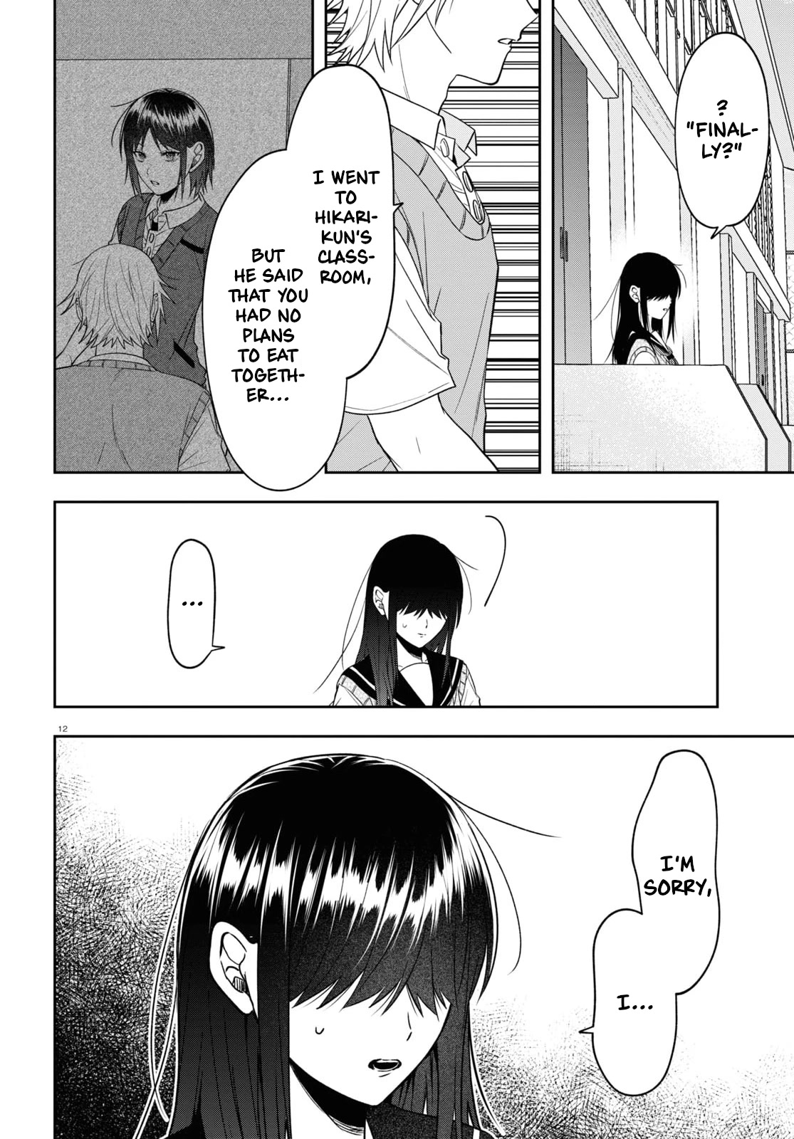 Kisaragi-san Has a Piercing Gaze Chapter 17 page 12 - Chapter 17: Their Answer [END]