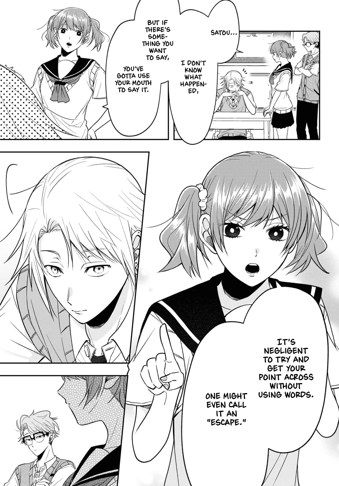 Kisaragi-san Has a Piercing Gaze Chapter 17 page 7 - Chapter 17: Their Answer [END]