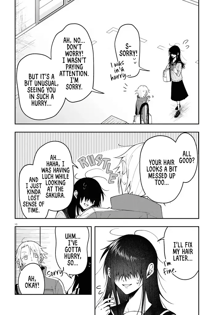Kisaragi-san Has a Piercing Gaze Chapter 2 page 10 - Chapter 2: Satou-kun's Surprise