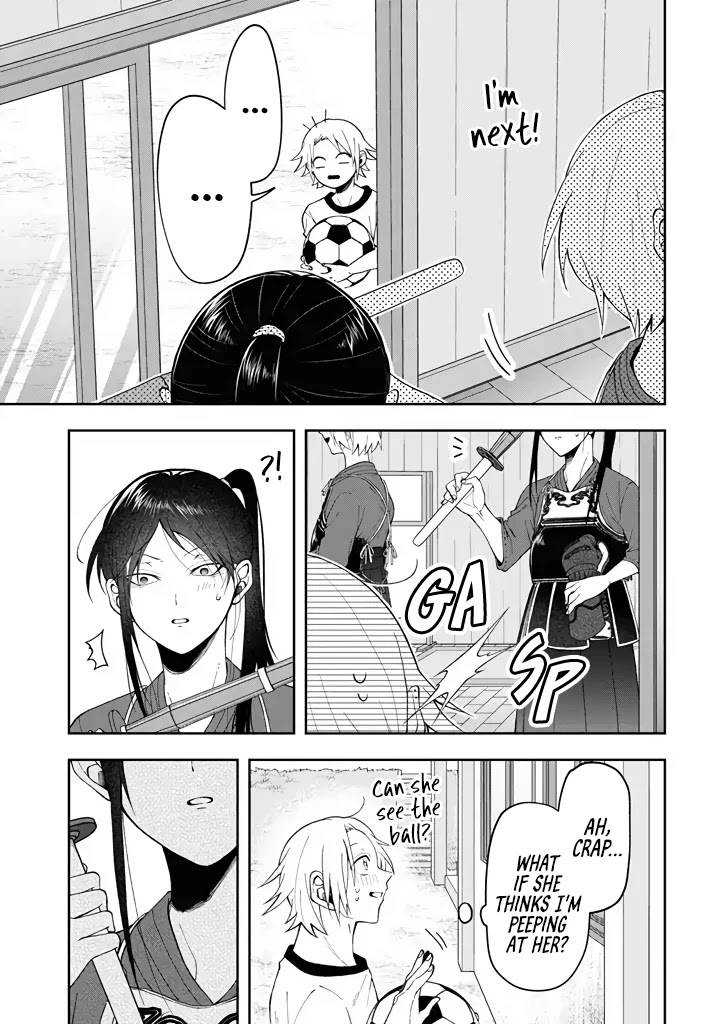 Kisaragi-san Has a Piercing Gaze Chapter 2 page 17 - Chapter 2: Satou-kun's Surprise