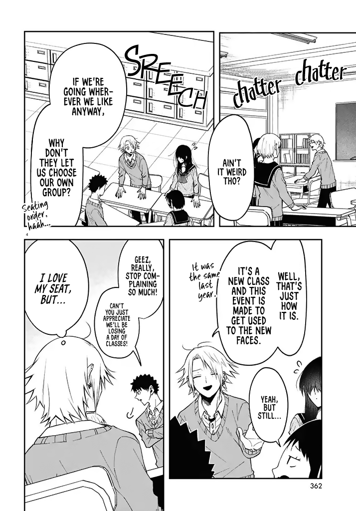Kisaragi-san Has a Piercing Gaze Chapter 3 page 4 - Chapter 3: A Rest for the Fawn