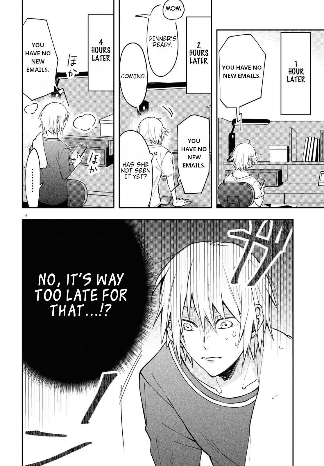 Kisaragi-san Has a Piercing Gaze Chapter 5 page 6 - Chapter 5: A late night invitation.