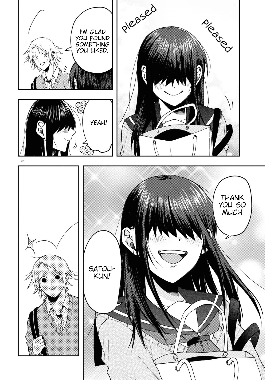 Kisaragi-san Has a Piercing Gaze Chapter 6 page 22 - Chapter 6: The unaware little devil.