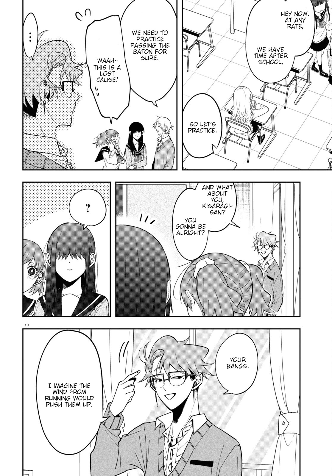 Kisaragi-san Has a Piercing Gaze Chapter 8 page 10 - Chapter 8: Impenetrable headband.