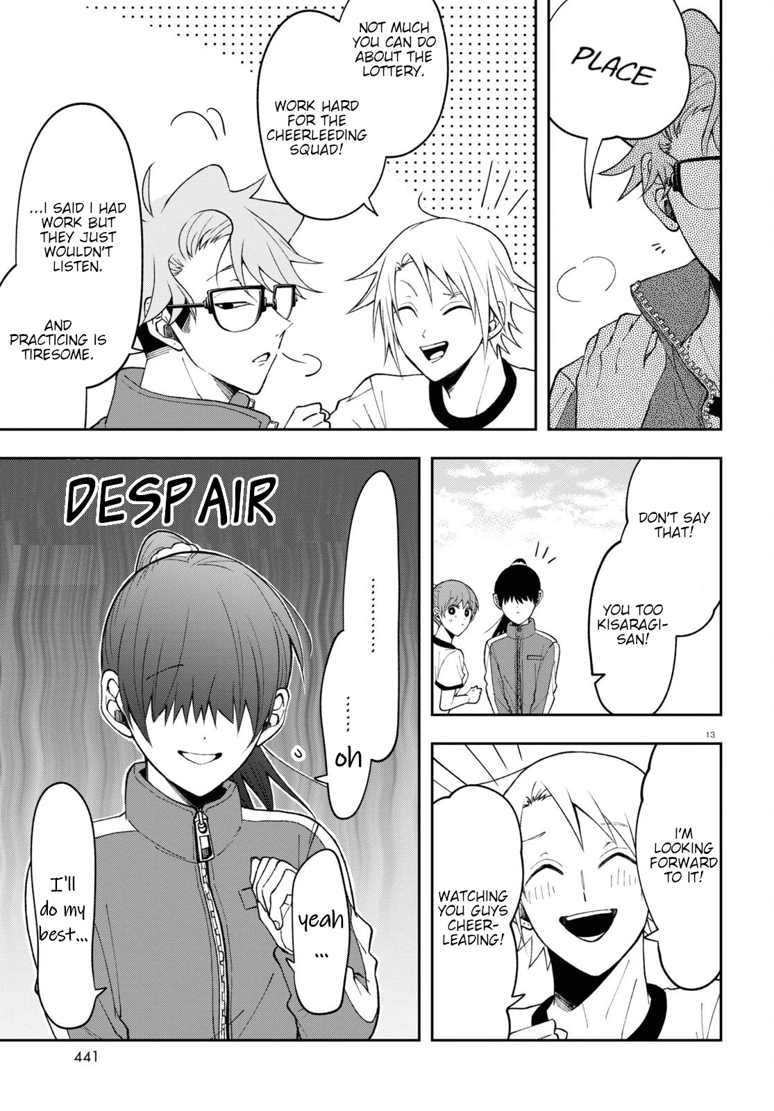 Kisaragi-san Has a Piercing Gaze Chapter 8 page 13 - Chapter 8: Impenetrable headband.