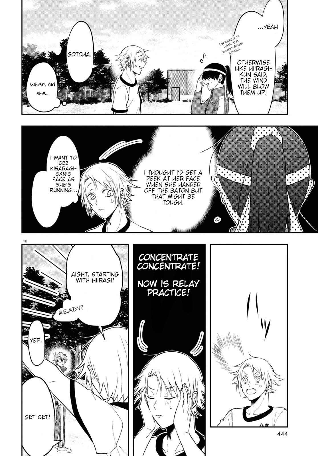 Kisaragi-san Has a Piercing Gaze Chapter 8 page 16 - Chapter 8: Impenetrable headband.