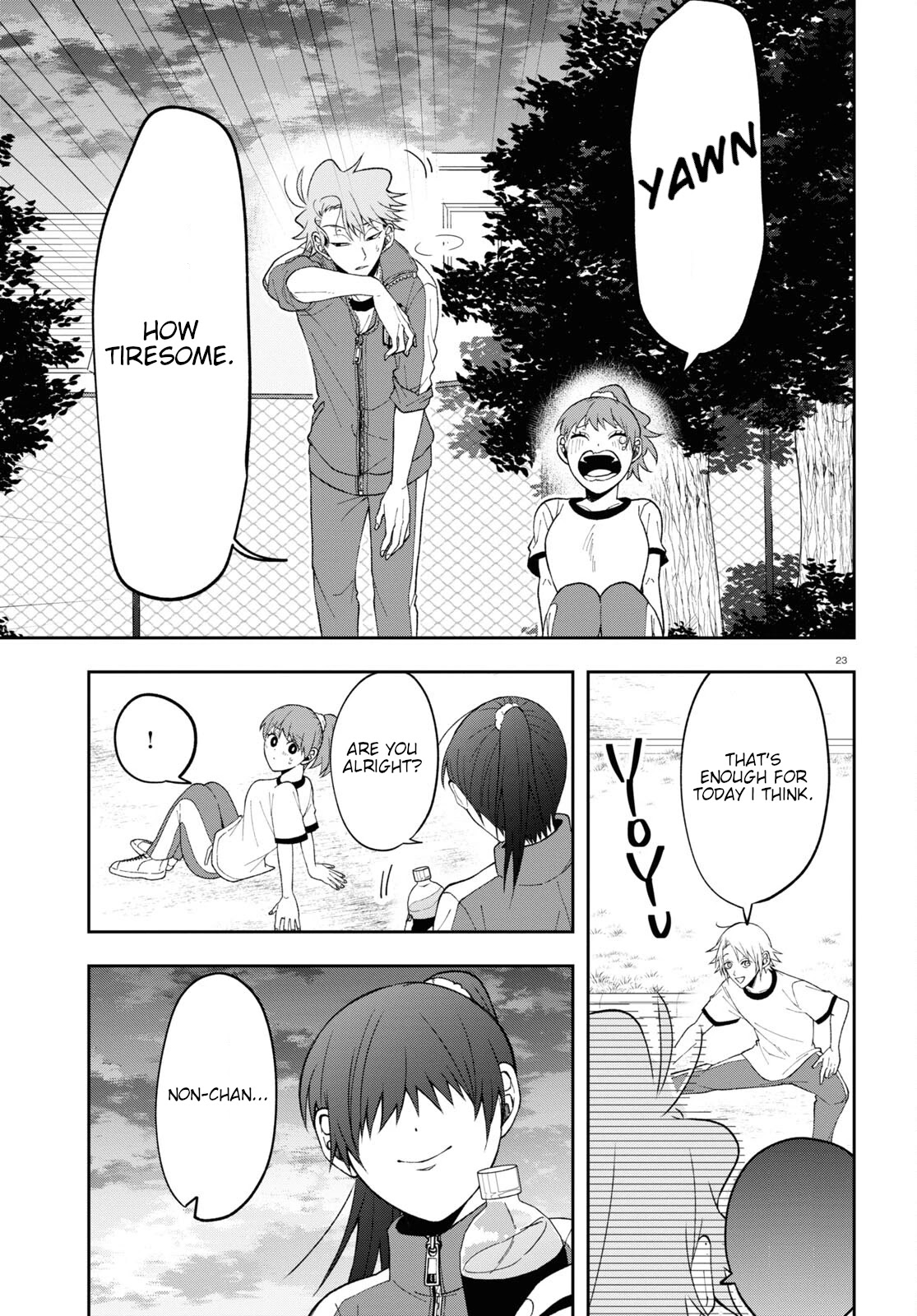 Kisaragi-san Has a Piercing Gaze Chapter 8 page 23 - Chapter 8: Impenetrable headband.