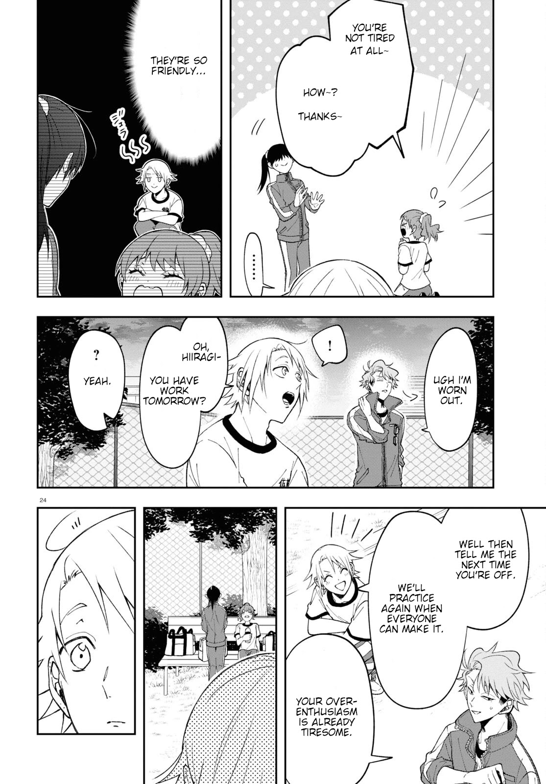 Kisaragi-san Has a Piercing Gaze Chapter 8 page 24 - Chapter 8: Impenetrable headband.