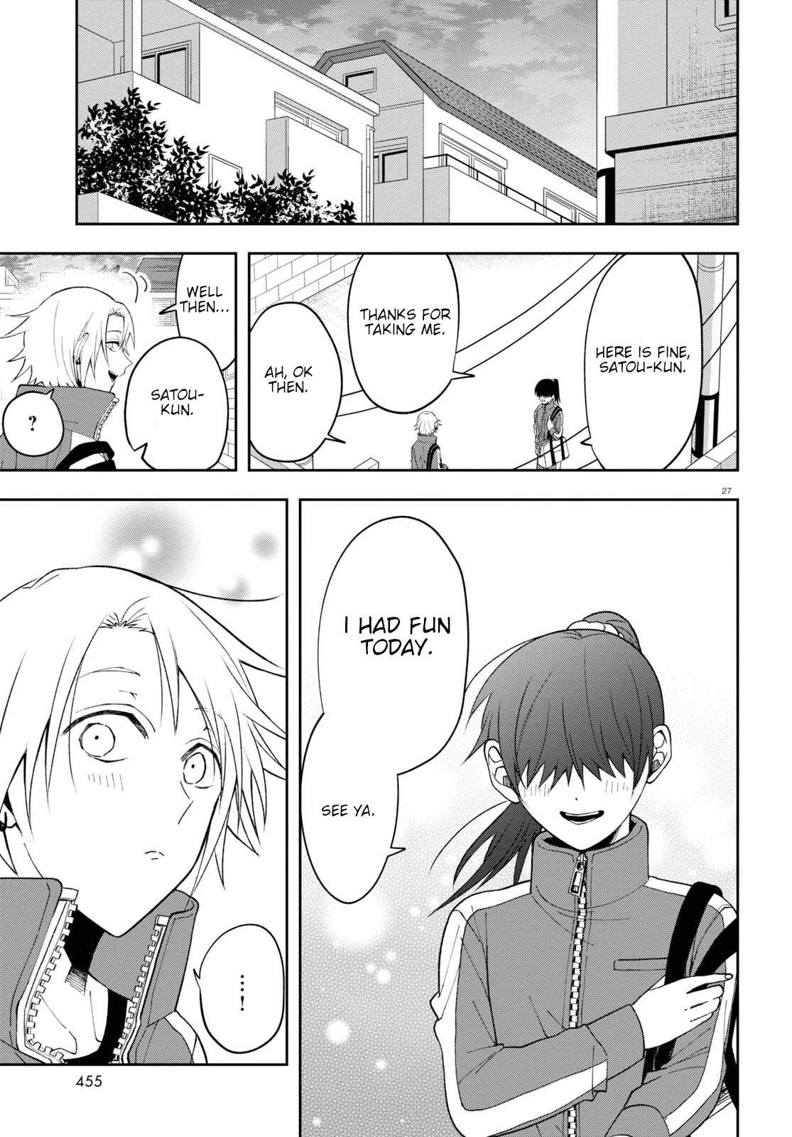 Kisaragi-san Has a Piercing Gaze Chapter 8 page 27 - Chapter 8: Impenetrable headband.
