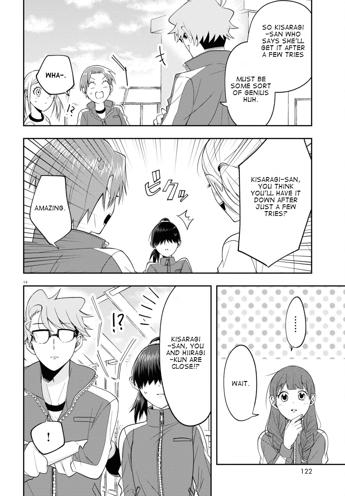 Kisaragi-san Has a Piercing Gaze Chapter 9 page 14 - Chapter 9: That feeling is called