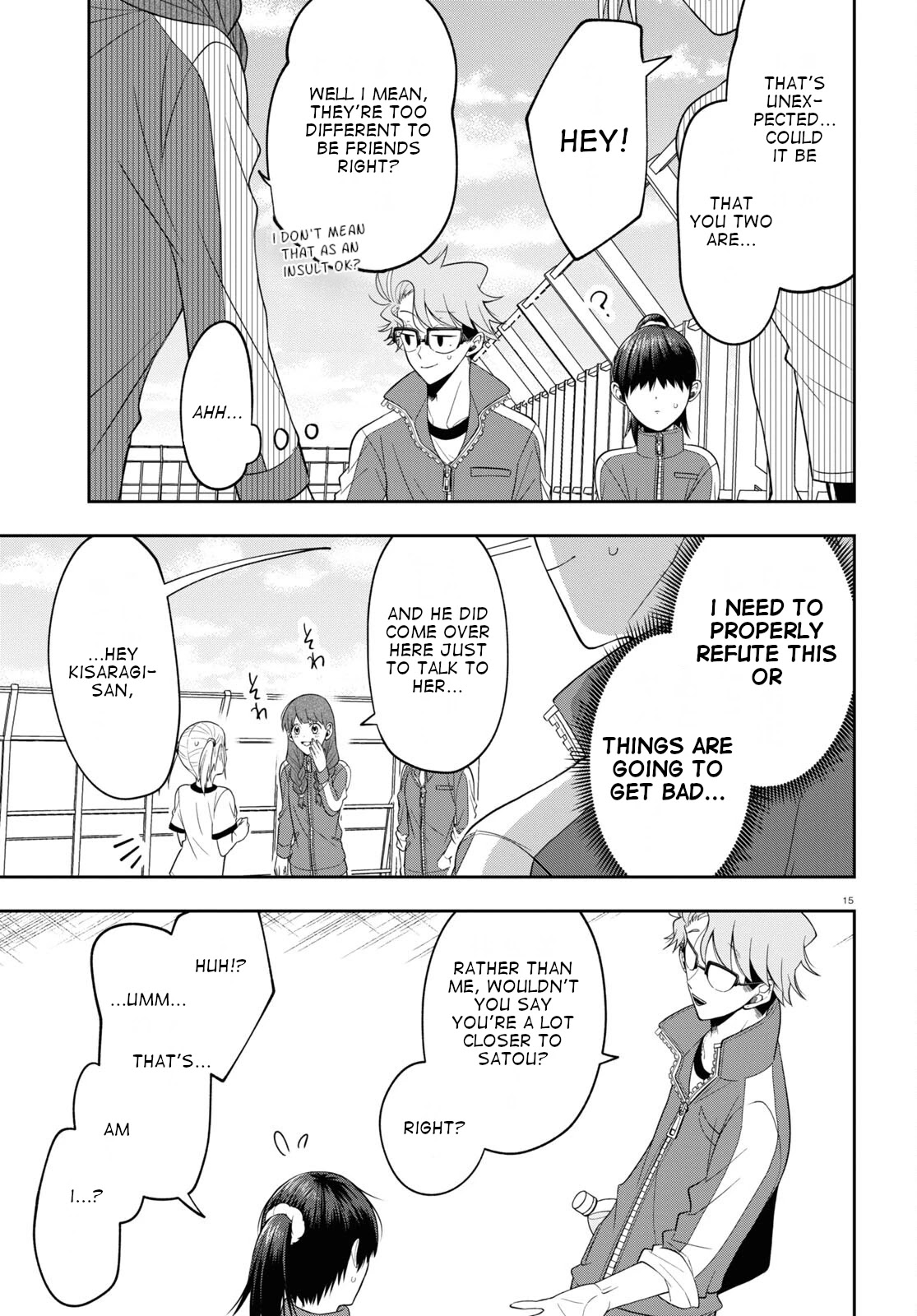 Kisaragi-san Has a Piercing Gaze Chapter 9 page 15 - Chapter 9: That feeling is called