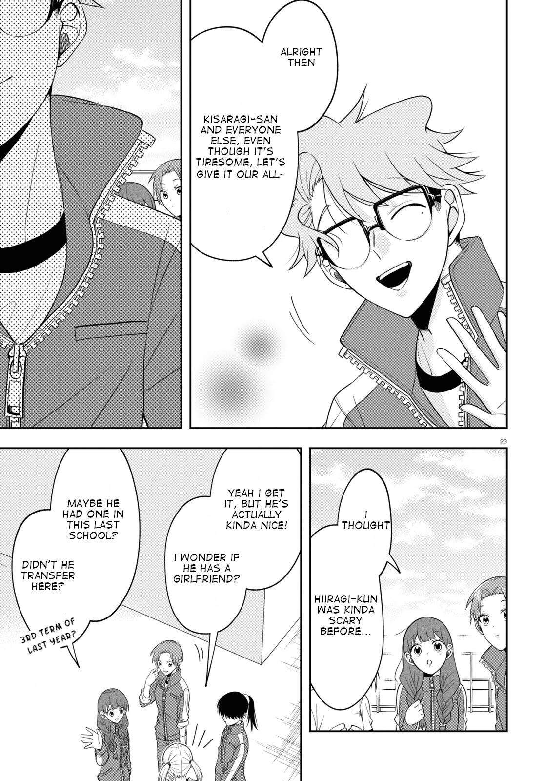 Kisaragi-san Has a Piercing Gaze Chapter 9 page 23 - Chapter 9: That feeling is called