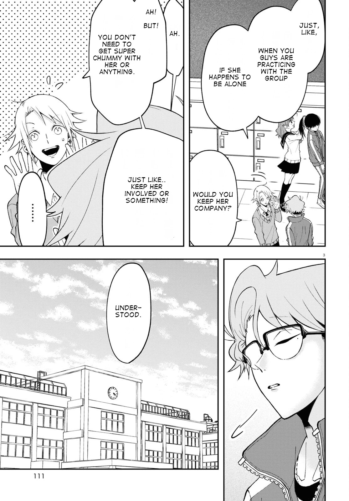 Kisaragi-san Has a Piercing Gaze Chapter 9 page 3 - Chapter 9: That feeling is called