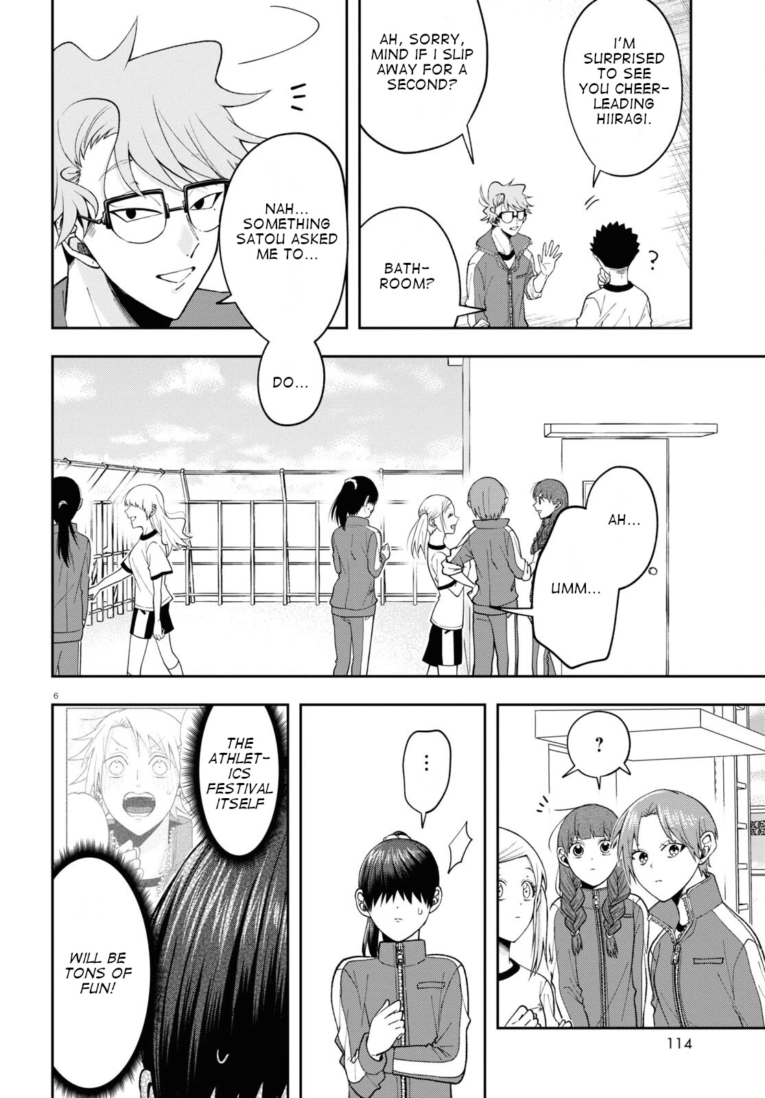 Kisaragi-san Has a Piercing Gaze Chapter 9 page 6 - Chapter 9: That feeling is called