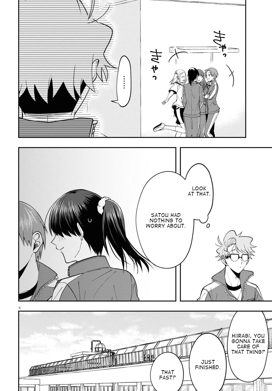 Kisaragi-san Has a Piercing Gaze Chapter 9 page 8 - Chapter 9: That feeling is called