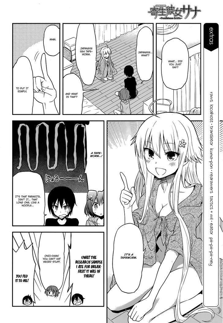 Kisei Kanojo Sana - Parasistence Sana Chapter 2 page 4 - Chapter 2 : All You Need Is Worm