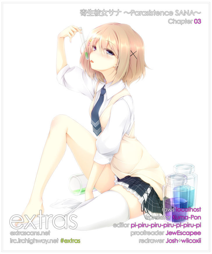 Kisei Kanojo Sana - Parasistence Sana Chapter 3 page 1 - Chapter 3 : Worm Wants to Hold Your Hand