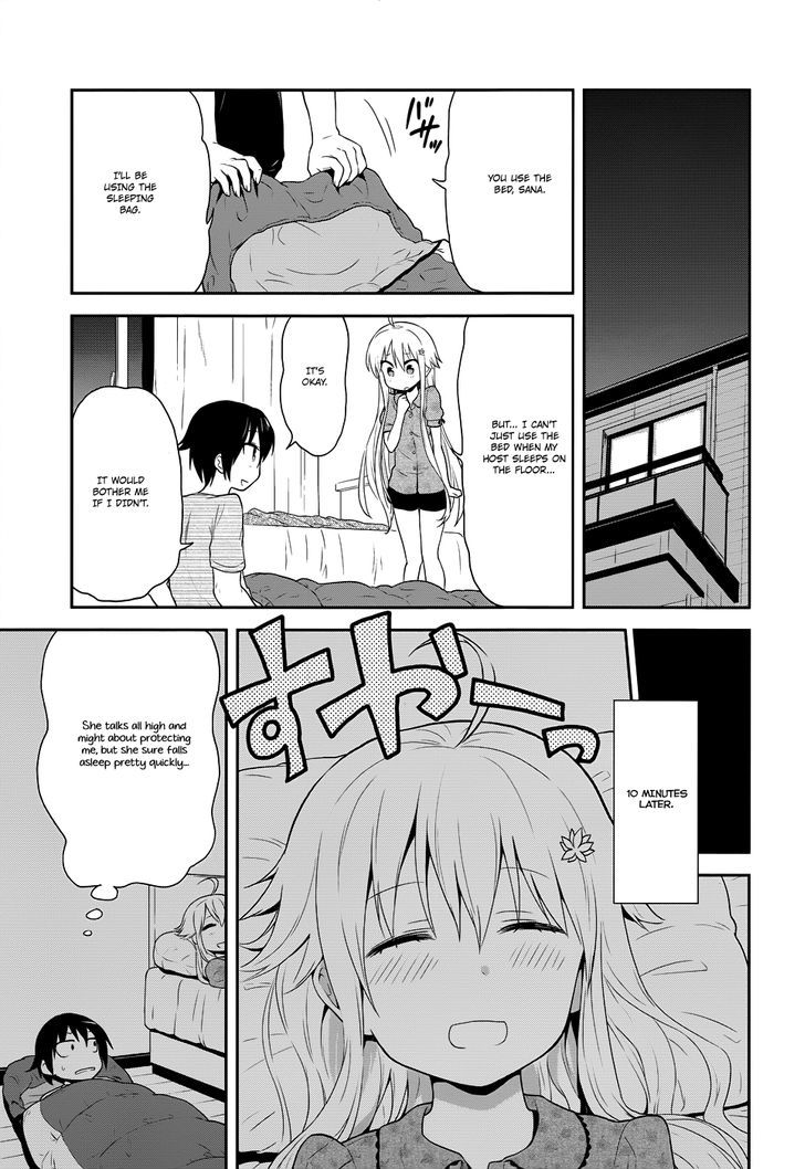 Kisei Kanojo Sana - Parasistence Sana Chapter 5 page 10 - Chapter 5 : Worm Wonders Why Karato Sleeps Alone…