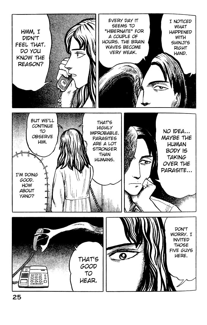 Kiseijuu Chapter 21 page 25 - Chapter 21: Observation