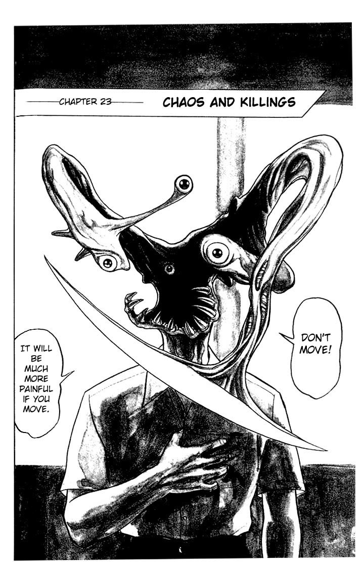 Kiseijuu Chapter 23 page 2 - Chapter 23: Chaos and Killings