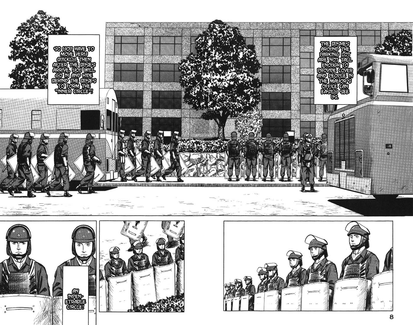 Kiseijuu Chapter 52 page 11 - Chapter 52: Surrounded