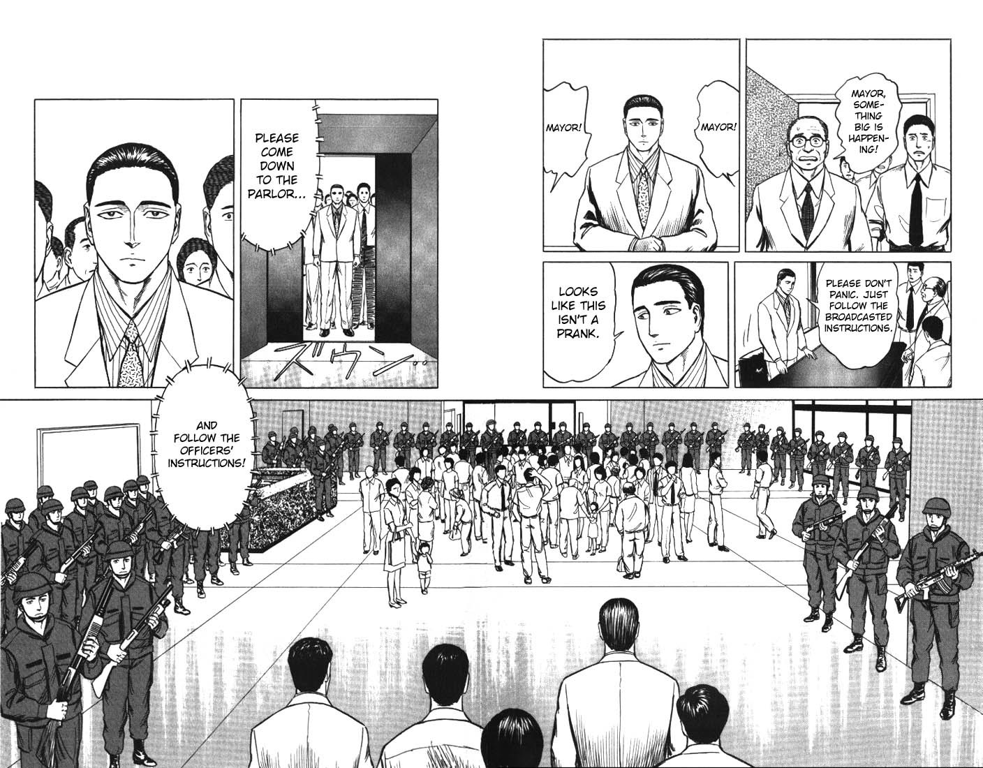 Kiseijuu Chapter 52 page 20 - Chapter 52: Surrounded