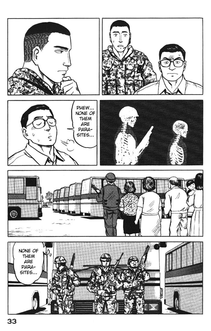 Kiseijuu Chapter 52 page 34 - Chapter 52: Surrounded