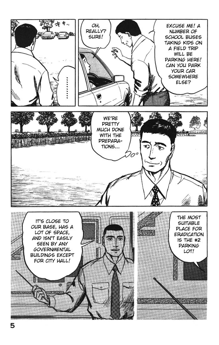Kiseijuu Chapter 52 page 8 - Chapter 52: Surrounded