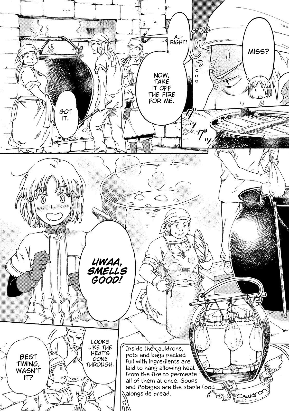Kishi-tan wa Jouheki no Naka de Hana Hiraku Chapter 2 page 5 - Chapter 2: Knights Dining Table