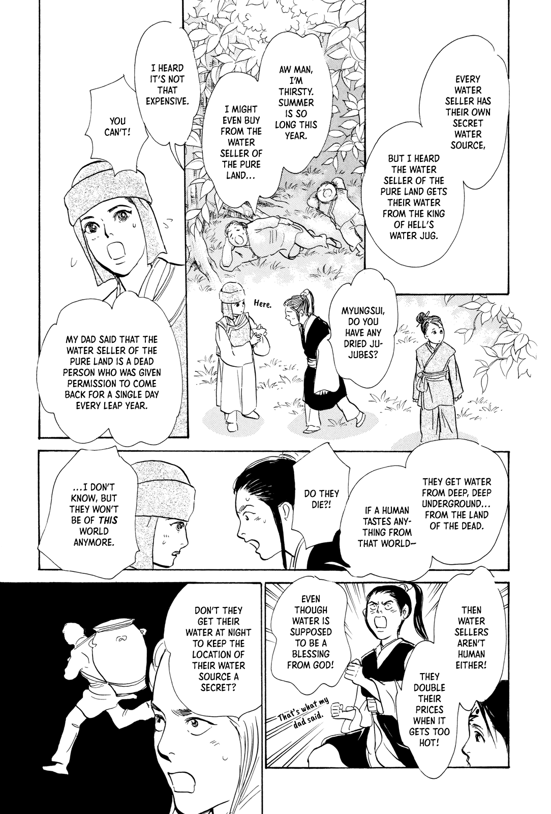 Kishibe no Uta Chapter 10 page 9 - Chapter 10: The Water Seller of the Pure Land