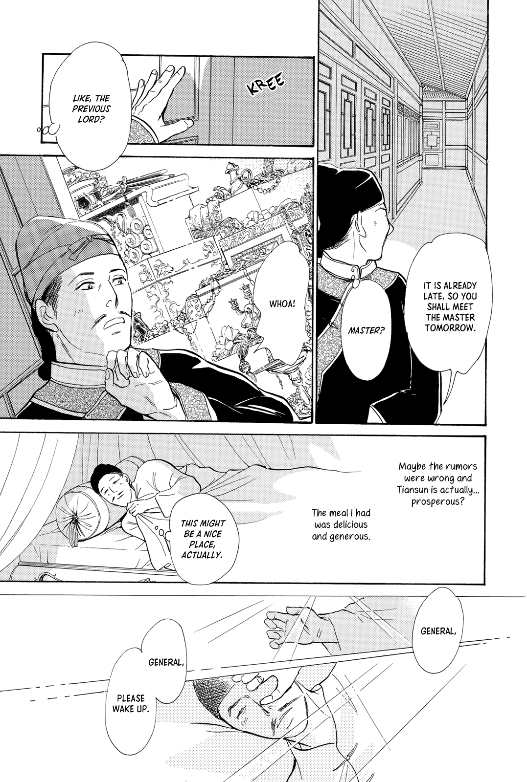 Kishibe no Uta Chapter 12 page 13 - Chapter 12: The Lord of Nightmare Castle